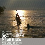 Berlibur di Pulau Tunda Foto Sunset
