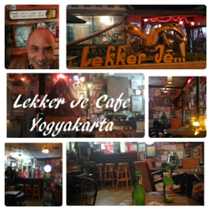 Kafe Unik Romantis Tempat Minum Kopi dan Bir di Jogyakarta Lekker Je Cafe